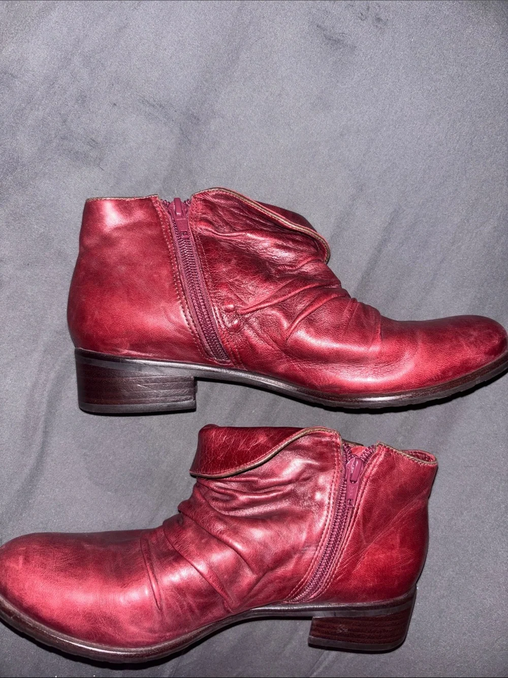 Everybody By Moda Leather Booties